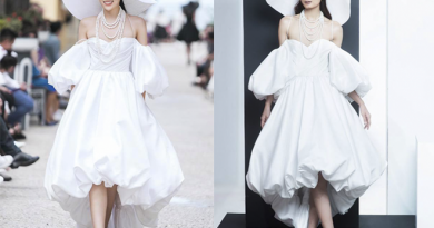 Sự đối lập giữa hai phong cách mặc cùng một chiếc váy