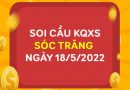 Soi cầu KQXSST ngày 18/5/2022 chốt lô VIP thứ 4