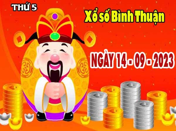Thống kê XSBTH ngày 14/9/2023 - Thống kê xổ số Bình Thuận thứ 4