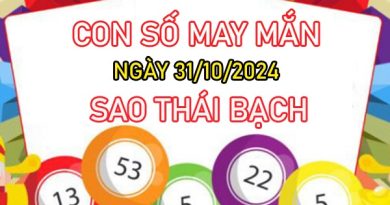 Con số may mắn sao Thái Bạch 31/10/2024 hốt lộc đầy túi