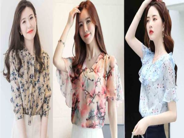 Những mẫu áo voan kiểu Hàn Quốc - Đặc trưng phong cách thanh lịch