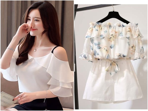Các kiểu áo voan dễ thương – nét xinh xắn và tinh tế