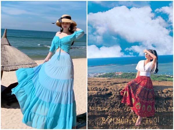 Trang phục đi biển cho nữ Boho - phong cách phóng khoáng và quyến rũ