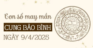 số vàng cung Bảo Bình 9/4/2025