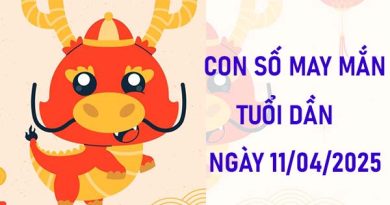 Con số phú quý tuổi dần ngày 11/4/2025 bứt phá tài lộc Con số phú quý tuổi dần ngày 11/4/2025 bứt phá tài lộc